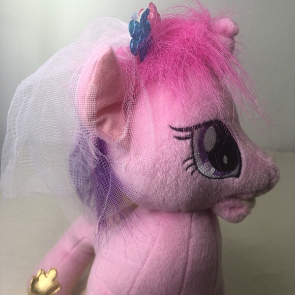 My Little Pony Princess Cadance Storyteller Plush 12” Tall Hasbro 2012 With Veil - Picture 5 of 10